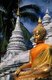 Thailand: Buddha and chedi in a temple in Chiang Mai, northern Thailand